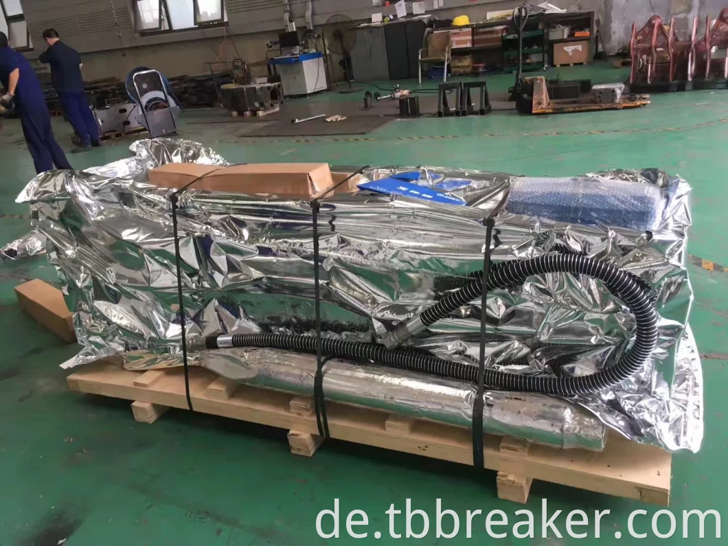 Top -Bleistiftstifthydraulic Hammer Rock Breaker für Bagger